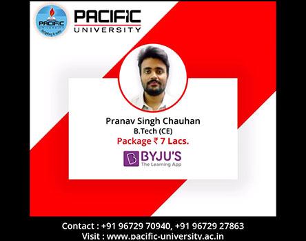 Top Ranked University Of Rajasthan -Pacific University UG, PG & PHD Courses Admission Open 2021-2022